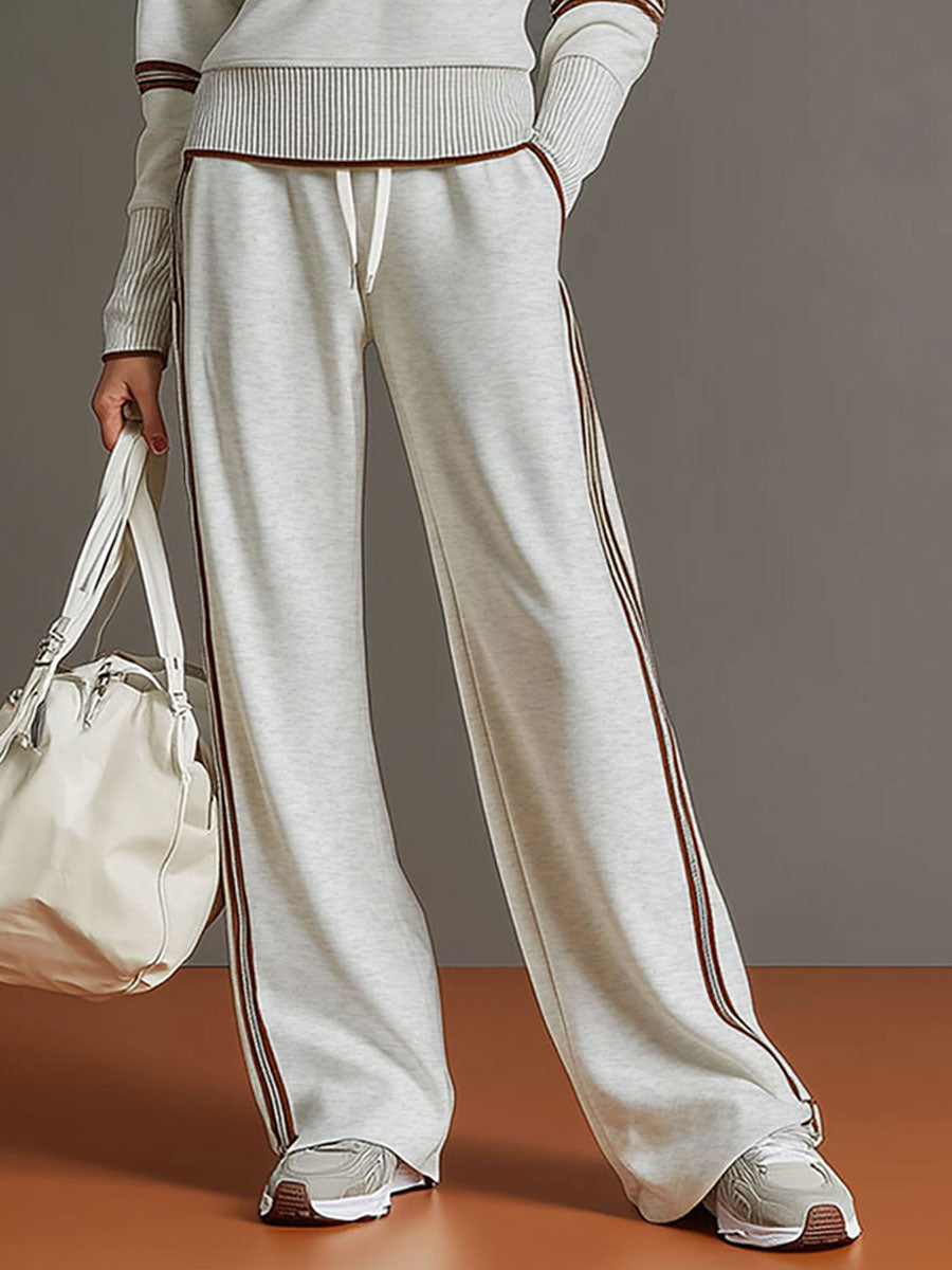 Marietta – azulsa y pantalones de pierna ancha