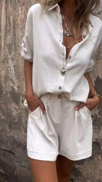 Linnea - conjunto de lino ligero