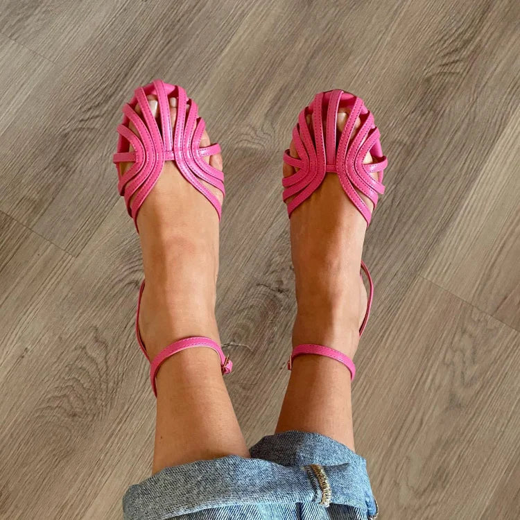 Vittoria | Sandalias joya doradas