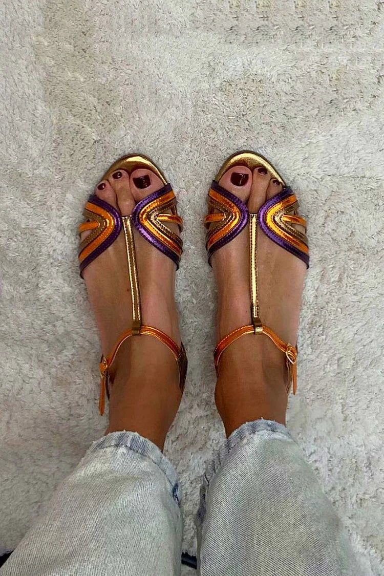 Viviana | Sandalias mediterráneas de colores