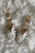 Vittoria | Sandalias joya doradas