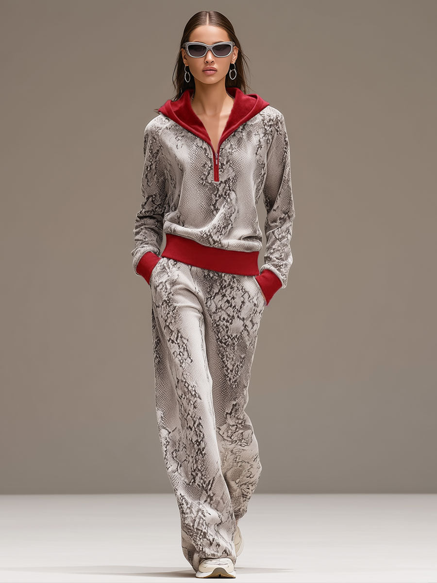 Tamara – conjunto deportivo in terciopelo