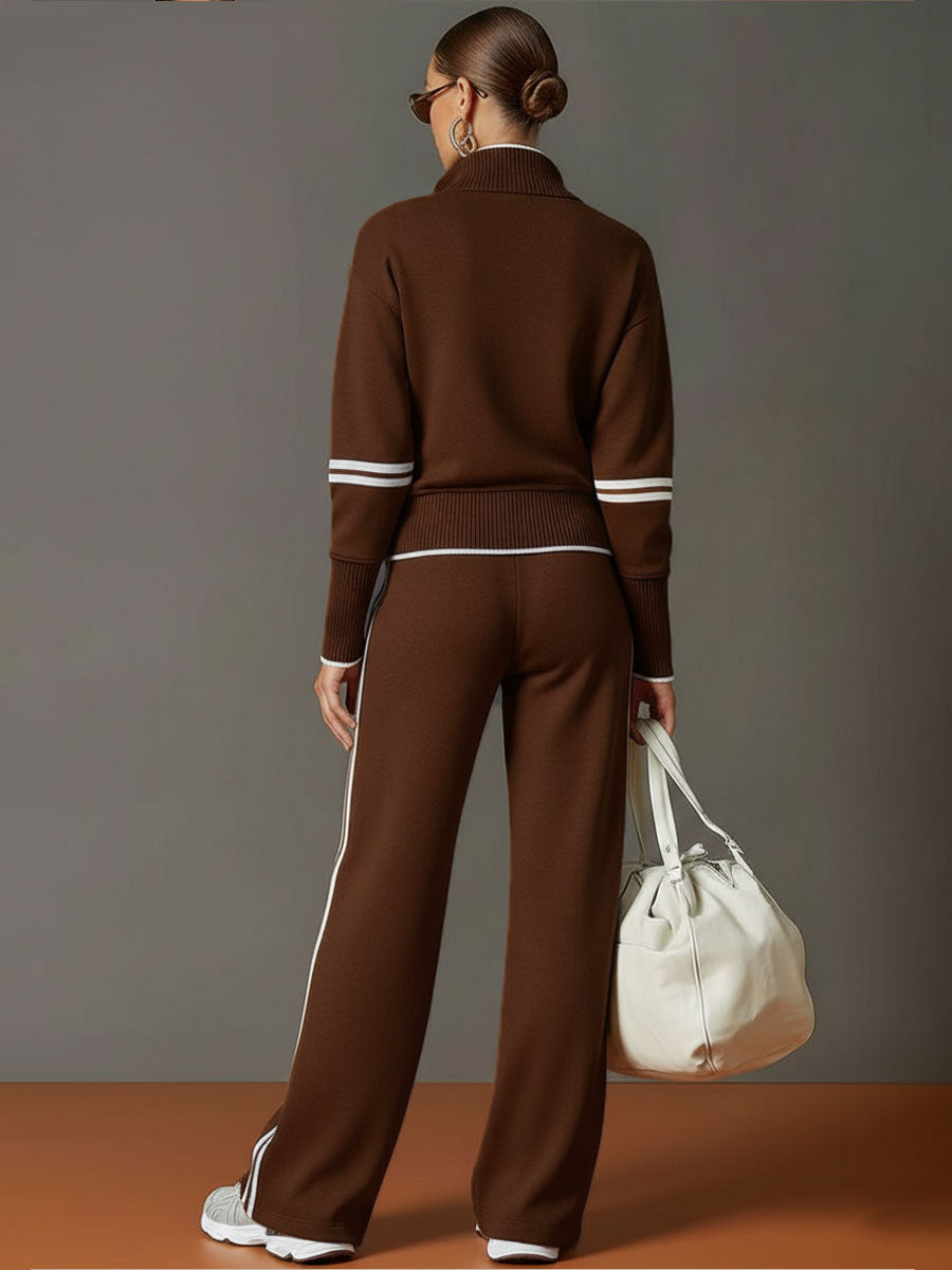 Marietta – azulsa y pantalones de pierna ancha