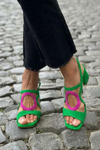 Valentina | Sandalias vibrantes de verano
