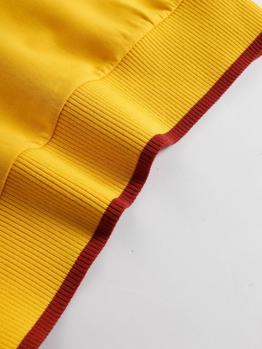 Priscilla - Conjunto deportivo elegante con sudadera de media cremallera