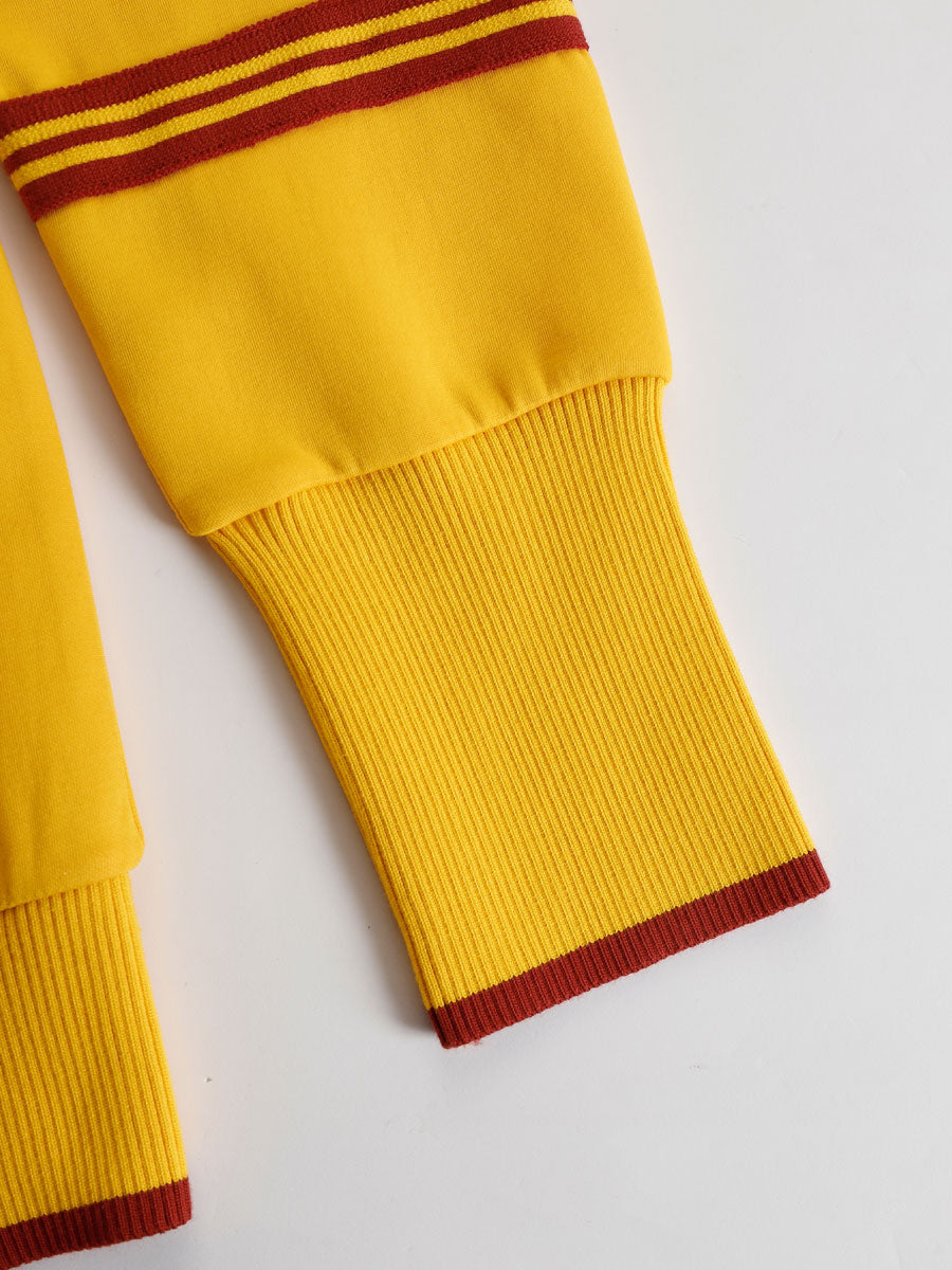 Priscilla - Conjunto deportivo elegante con sudadera de media cremallera