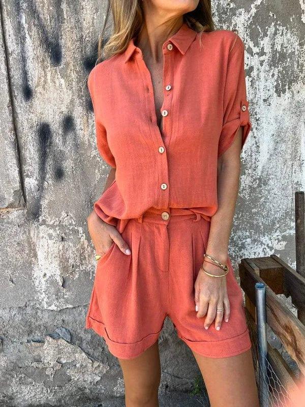 Linnea - conjunto de lino ligero