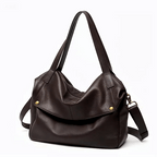 Adriana | Bolso minimalista de piel auténtica suave y retro para diario
