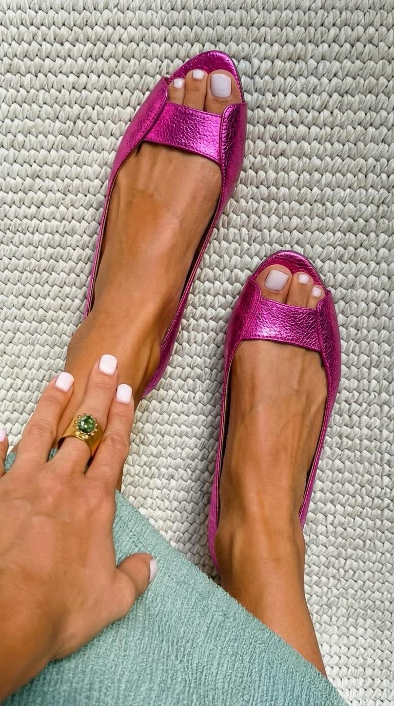 Adelina | Sandalias doradas chic y cómodas