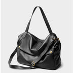 Adriana | Bolso minimalista de piel auténtica suave y retro para diario