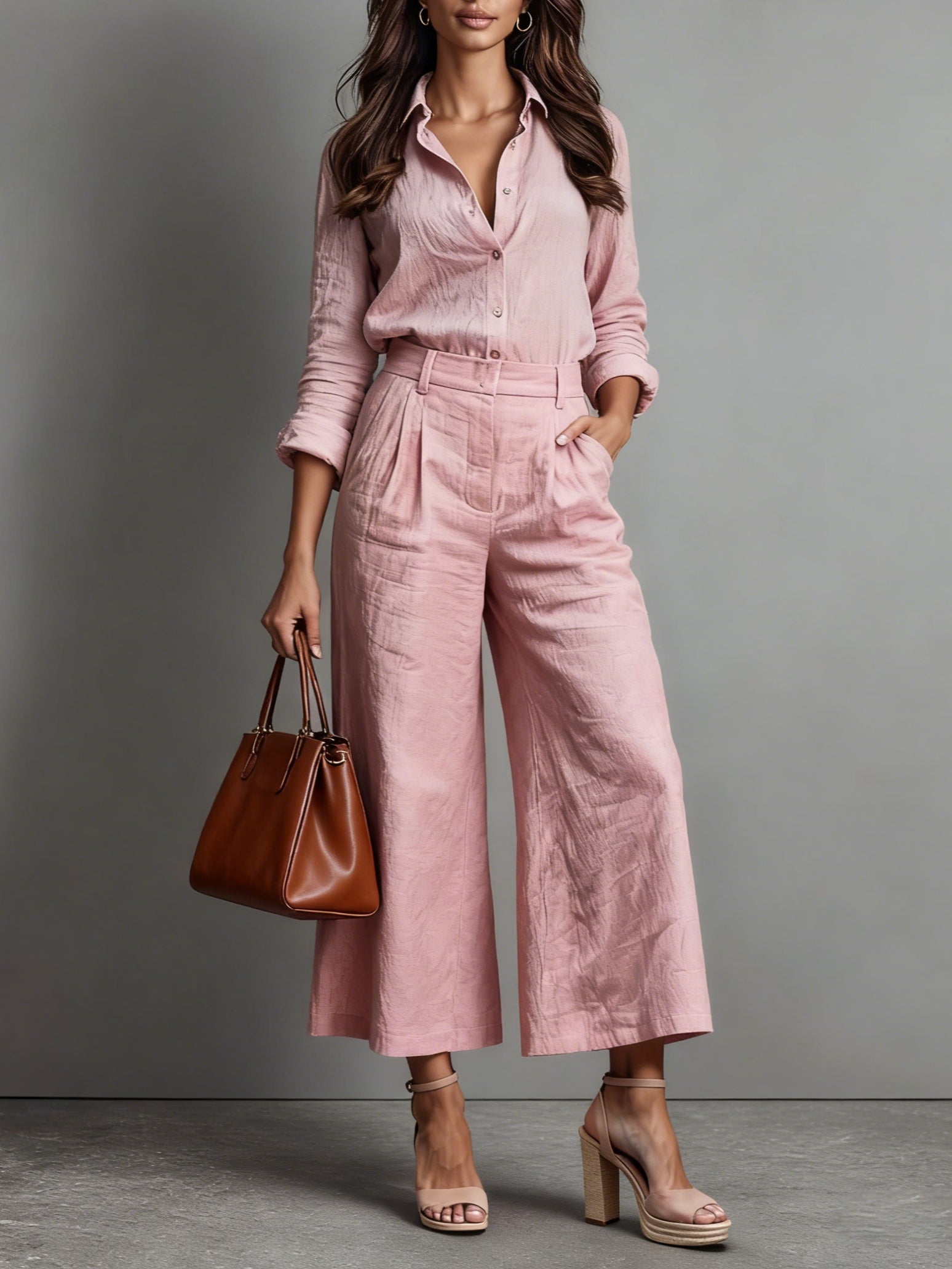 Aurelia – conjunto de lino ligero