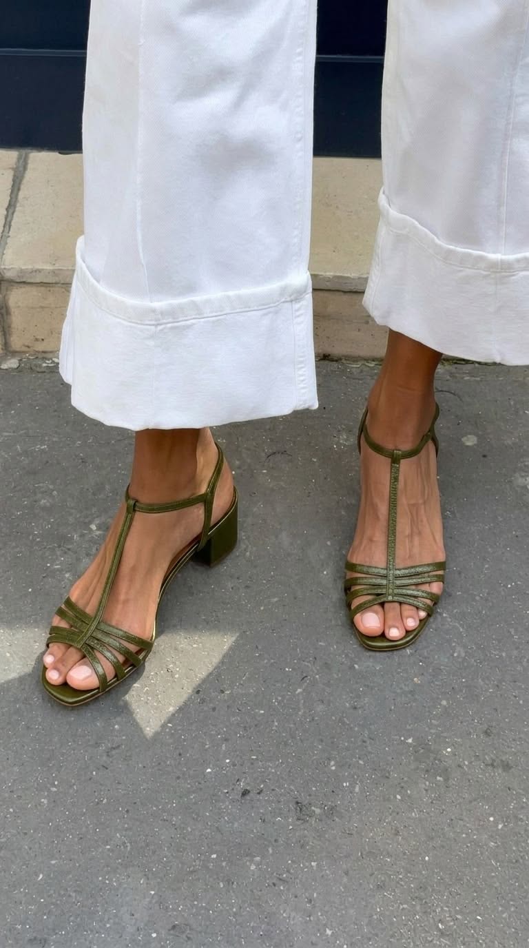 Allegra | Sandalias doradas de elegancia diaria